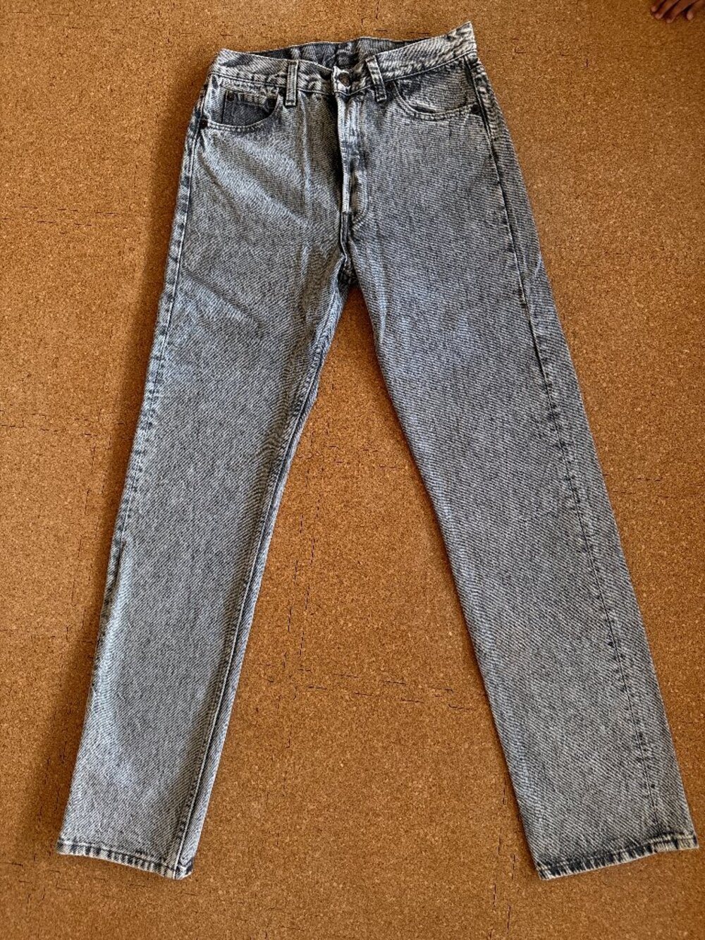 Vintage Levi's acid wash jeans
